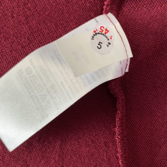 NWT Old Navy XS long-Sleeve Sweater Dress, Fit ‘n Flare, Burgundy SUPER SOFT!! - Picture 11 of 14